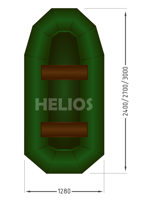 Надувная лодка Гелиос-24 (Helios)