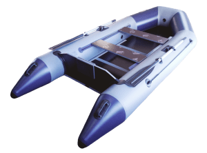 Надувная лодка Гелиос-31МК Серо-синяя (Helios)