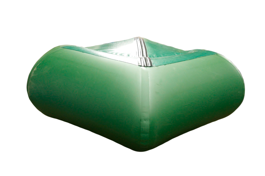 Надувная лодка Гелиос-33МК Зеленая (Helios)